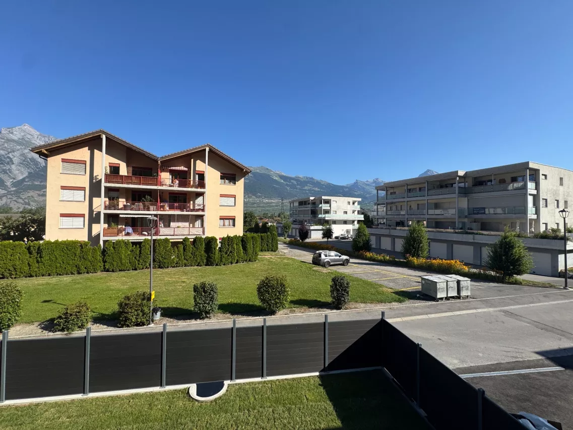 À louer dans un immeuble neuf à Aproz