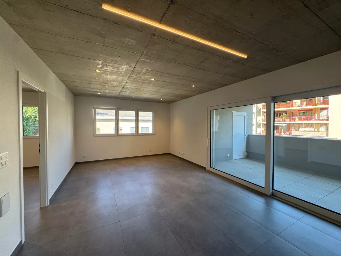 À louer dans un immeuble neuf à Aproz