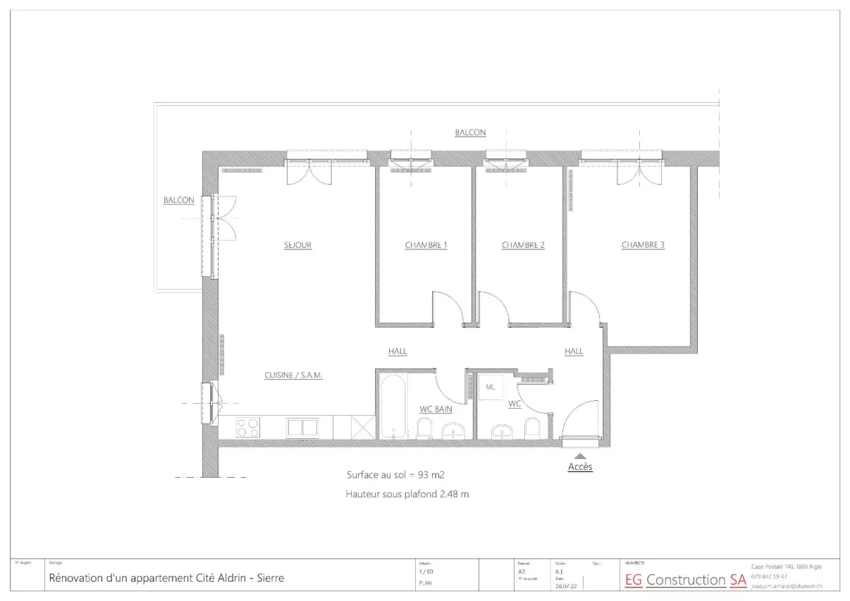 4.5 pièces avec garage - rendement locatif 