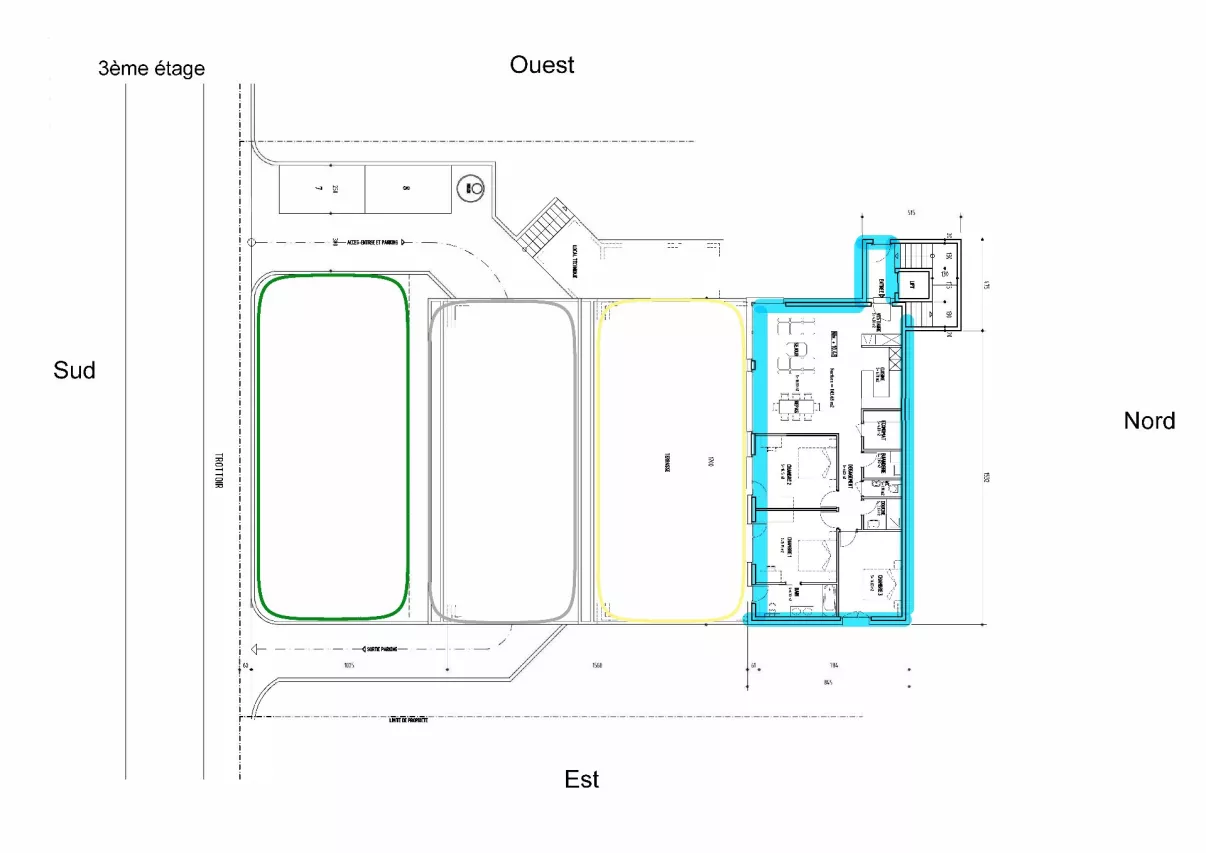 Bel appartement en terrasse de 4.5 pièces  avec vue panoramique - A3