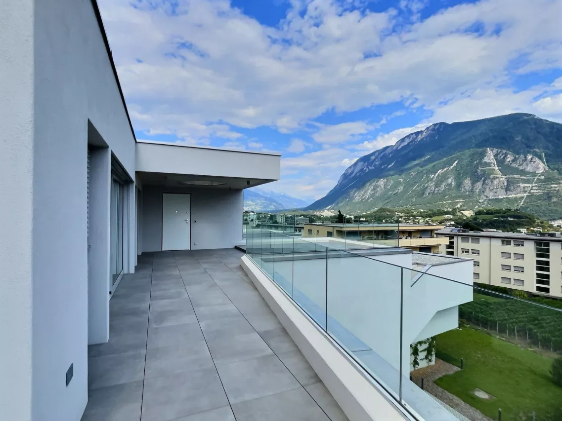 Attique rooftop - appartement traversant de 3.5 pièces 