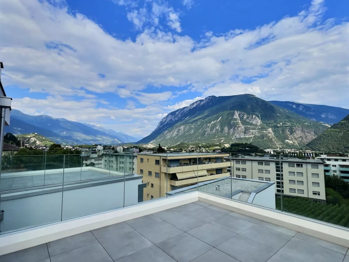 Attique rooftop - appartement traversant de 3.5 pièces 