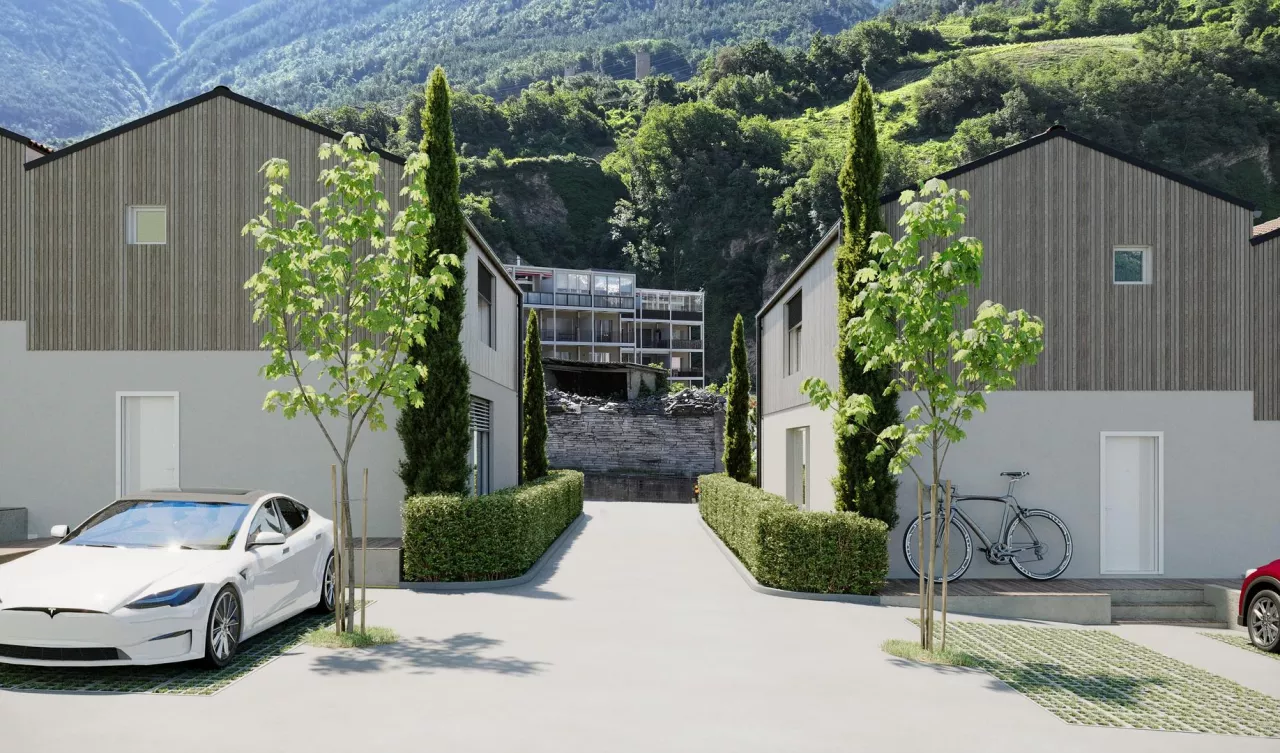 Belle villa jumelée de 4.5 pièces à Saxon en Valais