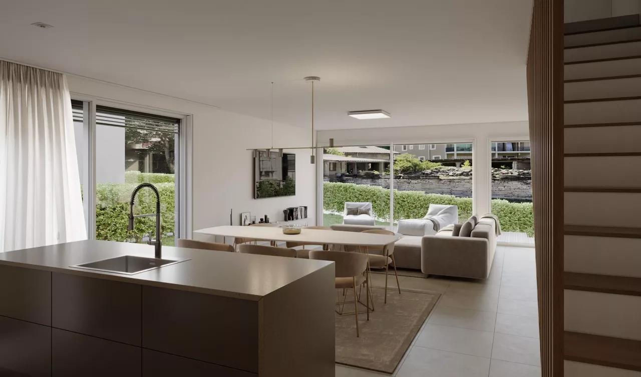 Belle villa jumelée de 4.5 pièces à Saxon en Valais