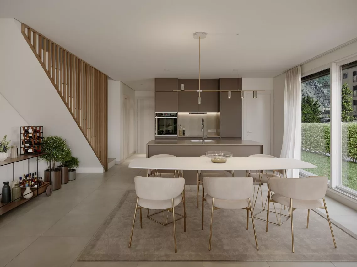 Belle villa jumelée de 4.5 pièces à Saxon en Valais