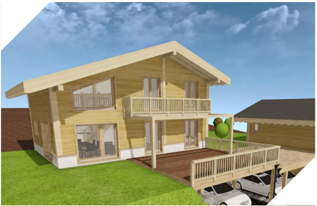 Beau Chalet / villa individuel neuf - 5.5 pièces - Anzère (Ayent - Fortunau)