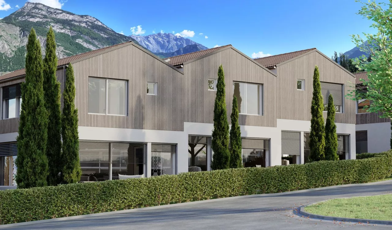 Belle villa jumelée de 4.5 pièces à Saxon en Valais