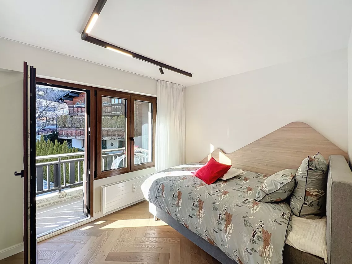 Lumineux appartement de 4,5 pièces en plein centre de Crans-Montana