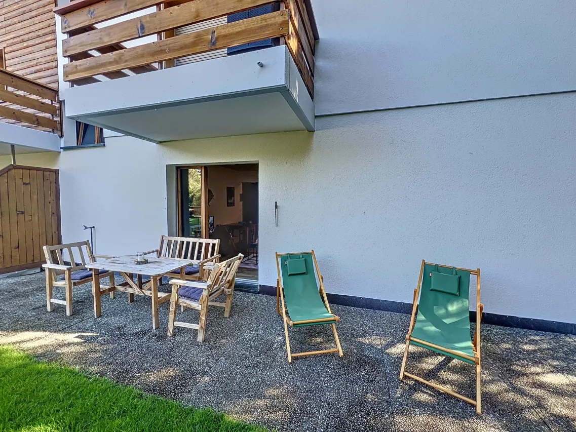 Studio rez-de-jardin