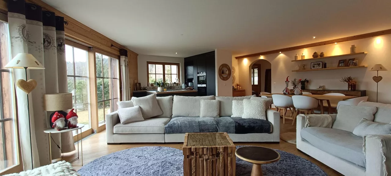 Magnifique appartement mêlant modernité et charme montagnard