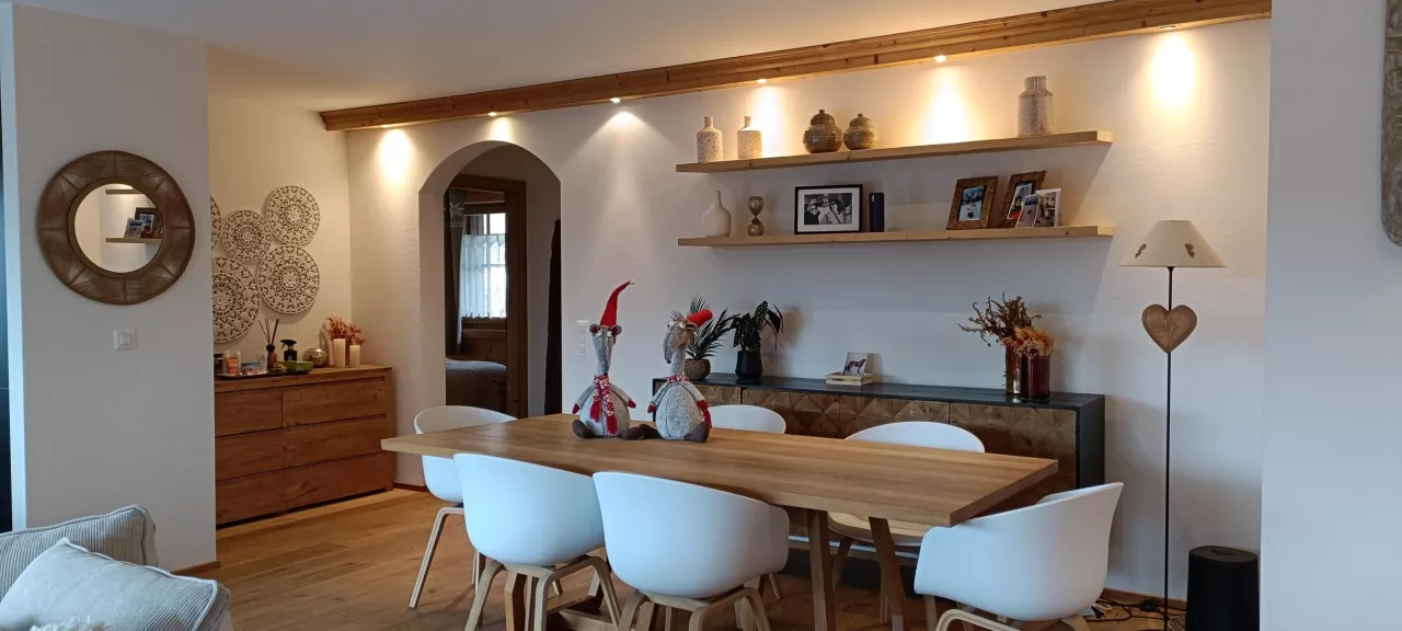 Magnifique appartement mêlant modernité et charme montagnard