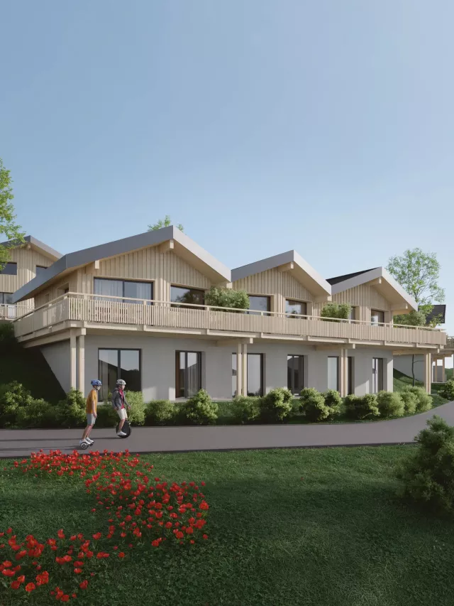 Villas à construire dans un environnement de verdure et d'ensoleillement