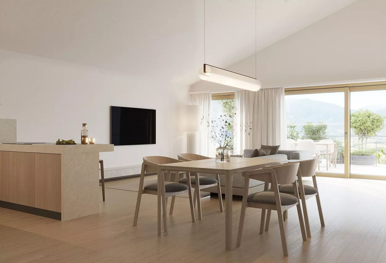 TRAVAUX EN COURS! Superbe attique avec grande terrasse et vue plein Sud