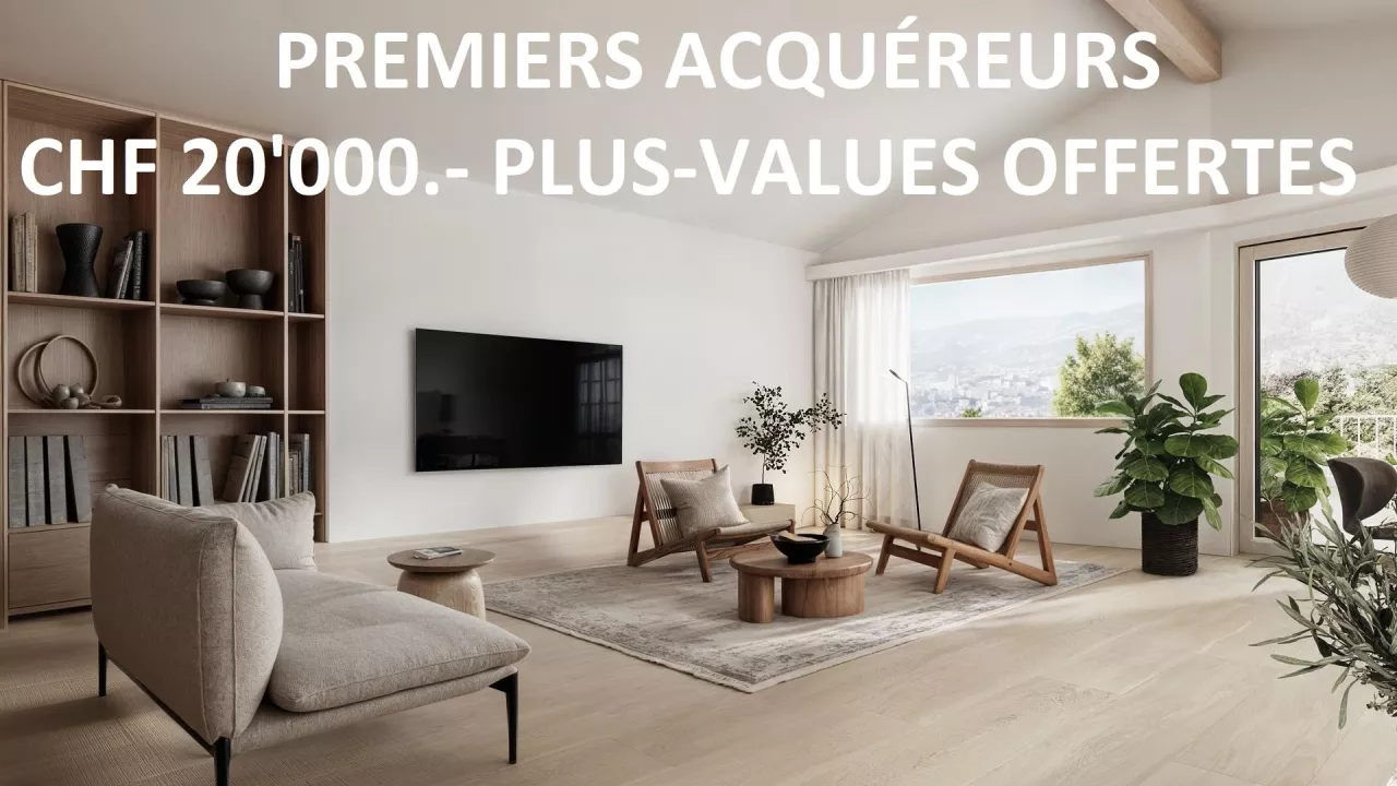 Villas mitoyennes à construire avec vue époustouflante proche de Crans-Montana