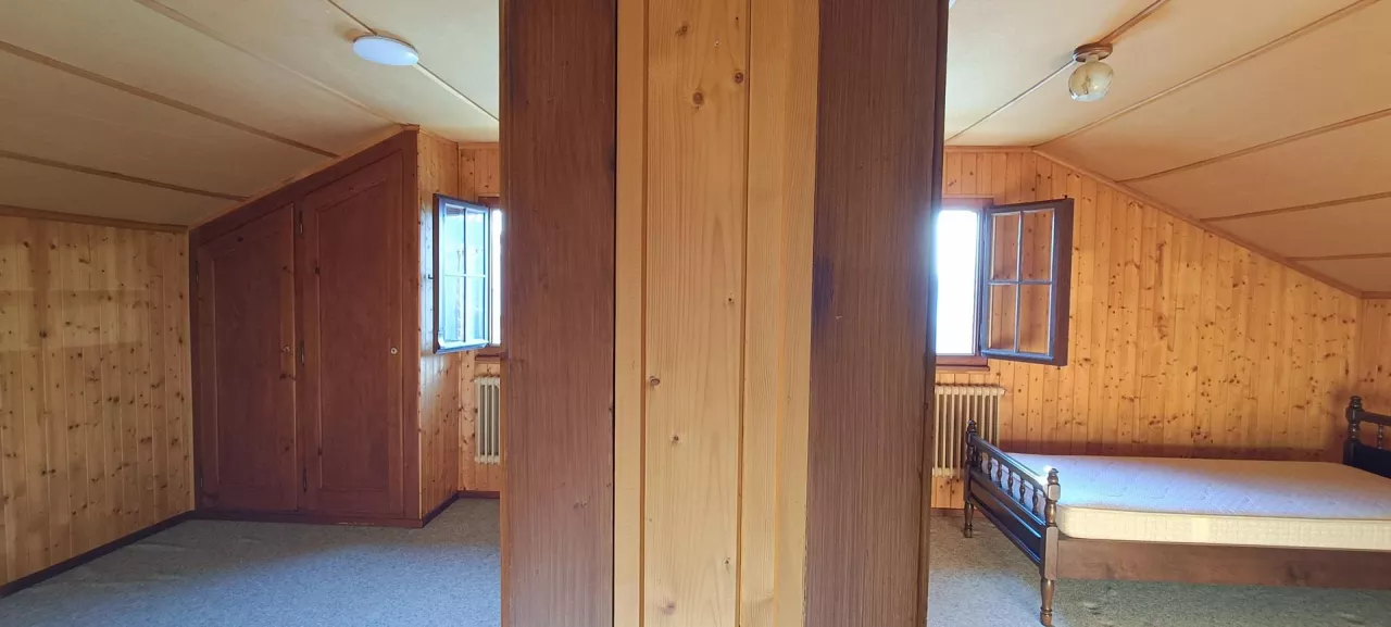 Chalet dans un havre de paix aux portes de Crans-Montana - 2 appartements - Grand potentiel