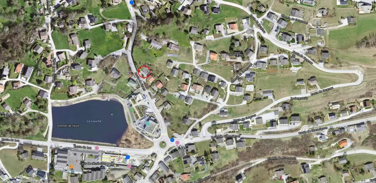 LENS Chalet mitoyen en résidence principale avec vue à couper le souffle, à 2 pas du centre