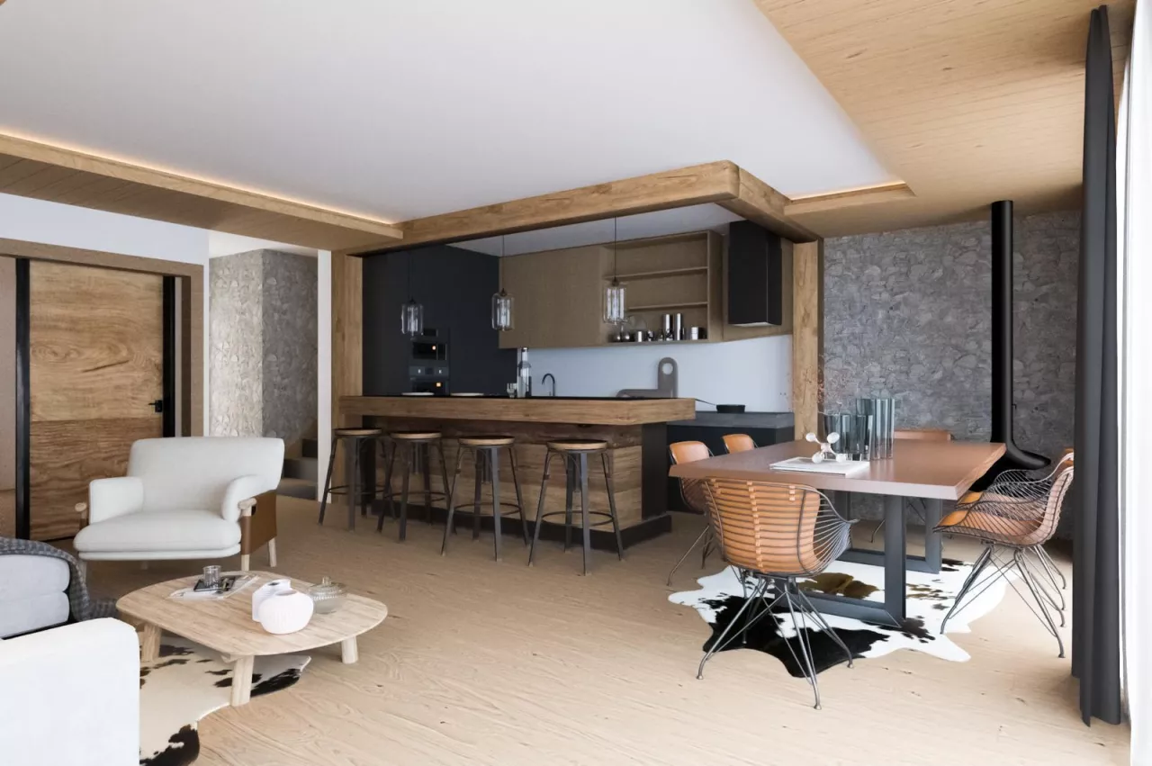 LENS Chalet mitoyen en résidence principale avec vue à couper le souffle, à 2 pas du centre