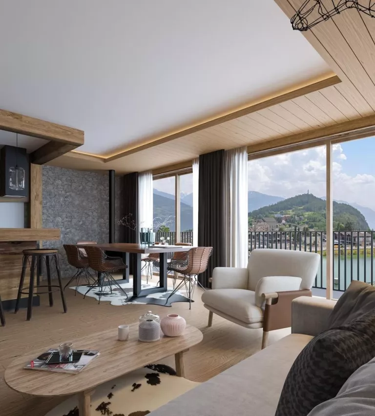 LENS Chalet mitoyen en résidence principale avec vue à couper le souffle, à 2 pas du centre