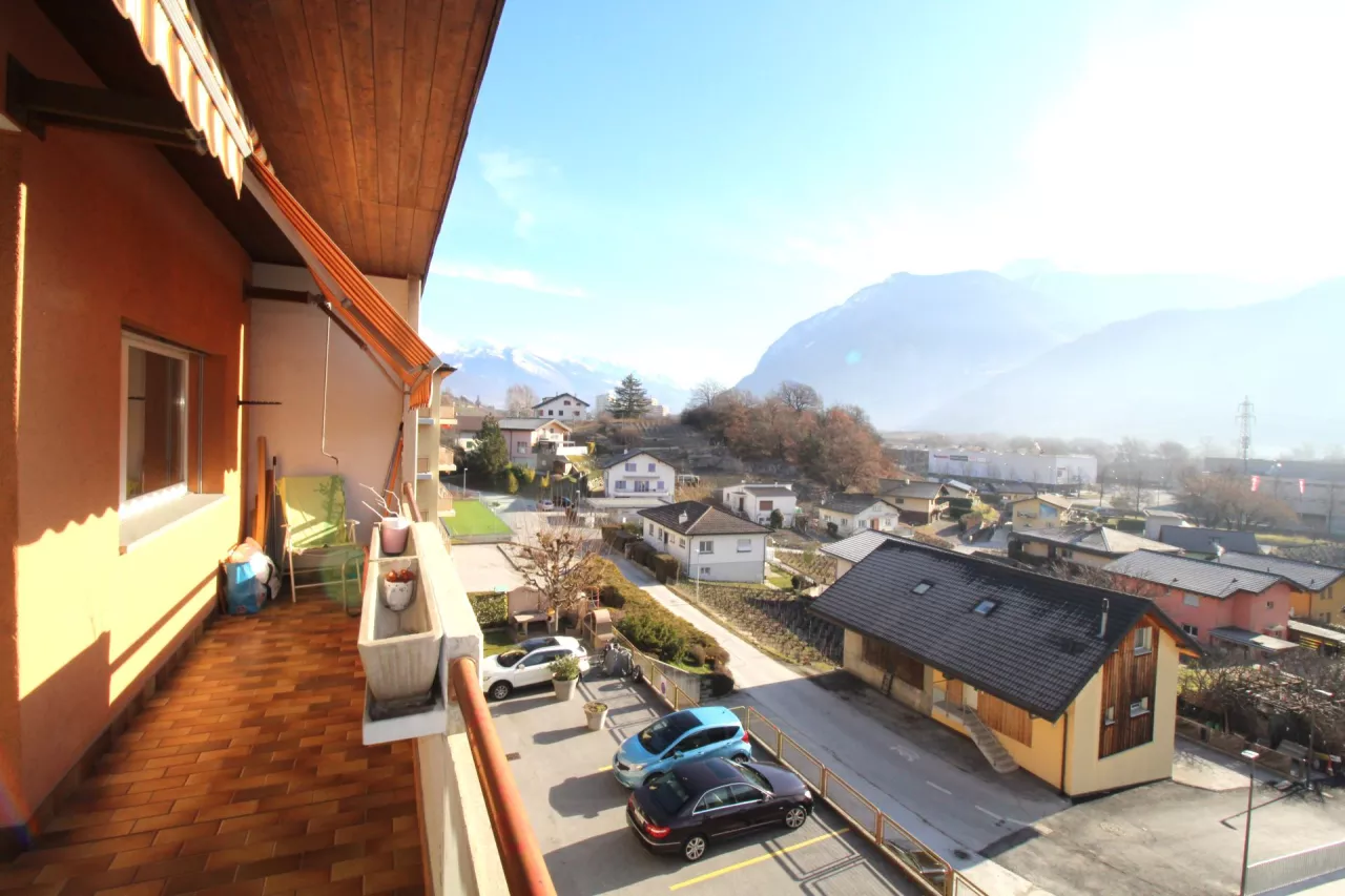 Bel appartement en dernier étage à Noës - Sierre