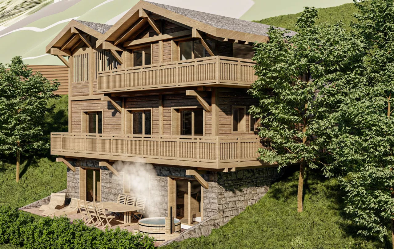 Magnifique Chalet 6.5 pièces à Hérémence