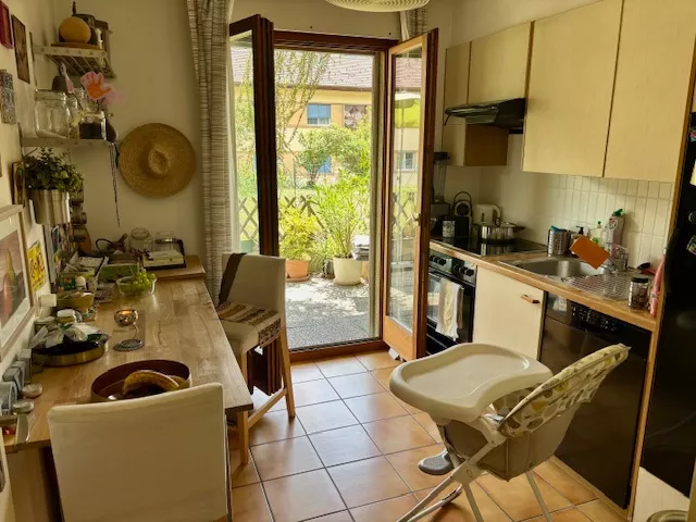Sion, Platta, quartier tranquille, 3.5 pces avec terrasse sud