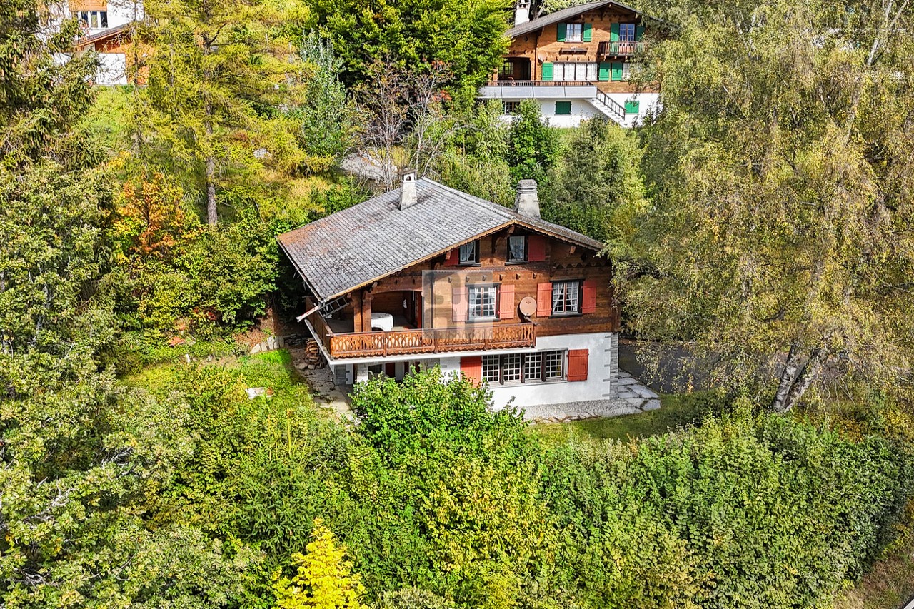 Chalet traditionnel avec cachet à Arbaz!