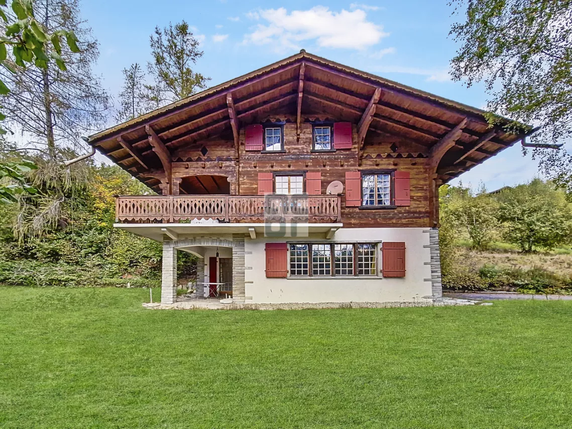 Chalet traditionnel avec cachet à Arbaz!