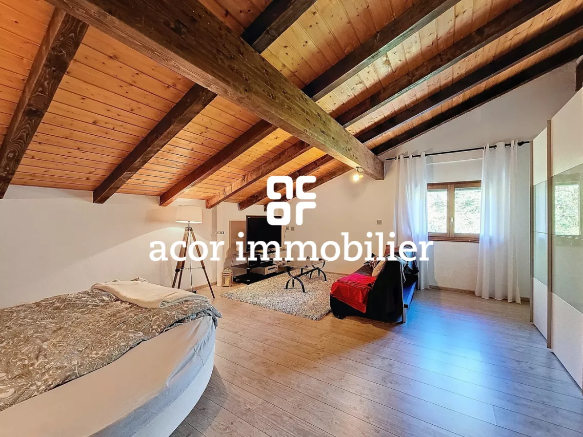 Propriété unique avec atelier mécanique et maison de 5½ pièces