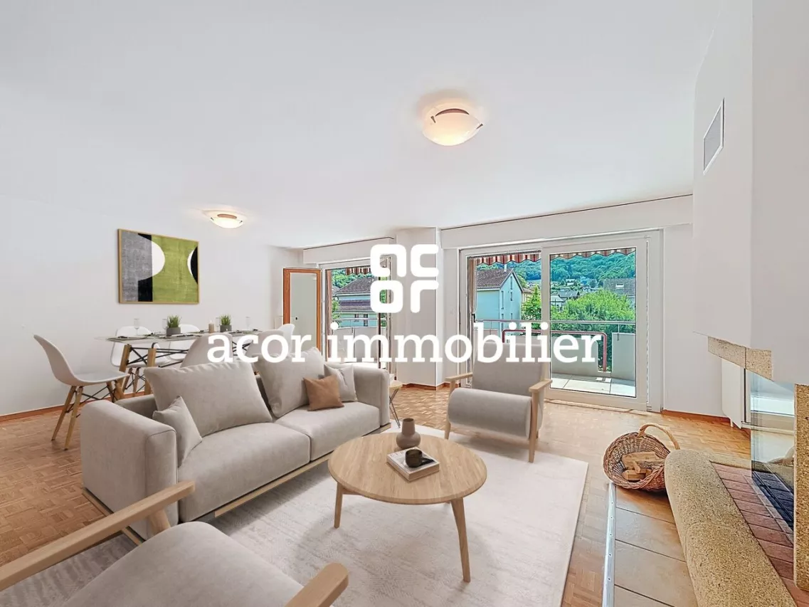 Muraz - Lumineux appartement 3½ dans un quartier calme