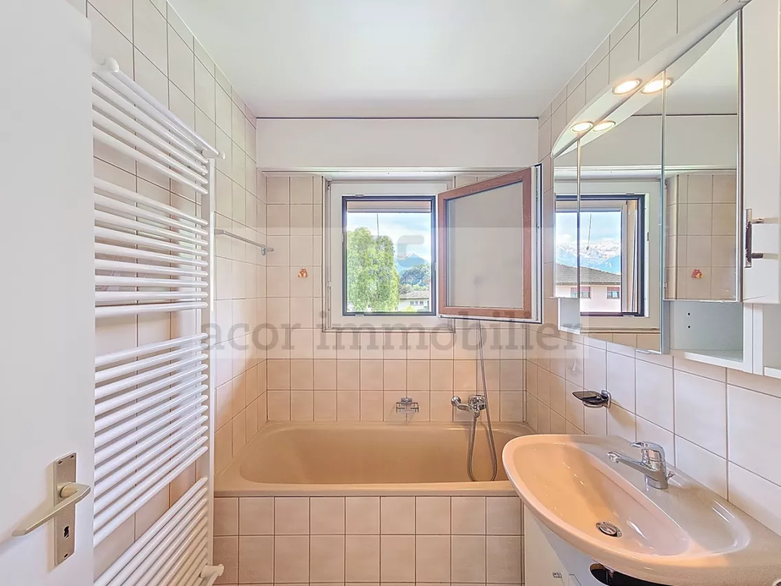 Muraz - Lumineux appartement 3½ dans un quartier calme