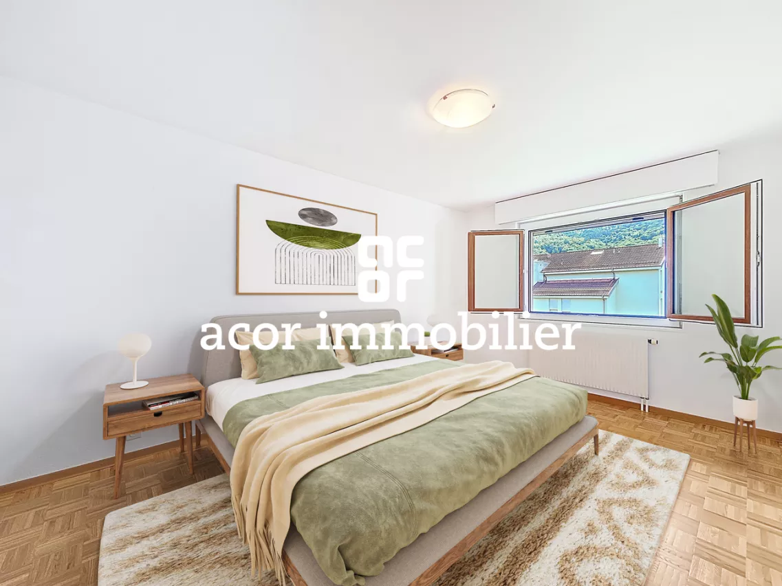 Muraz - Lumineux appartement 3½ dans un quartier calme