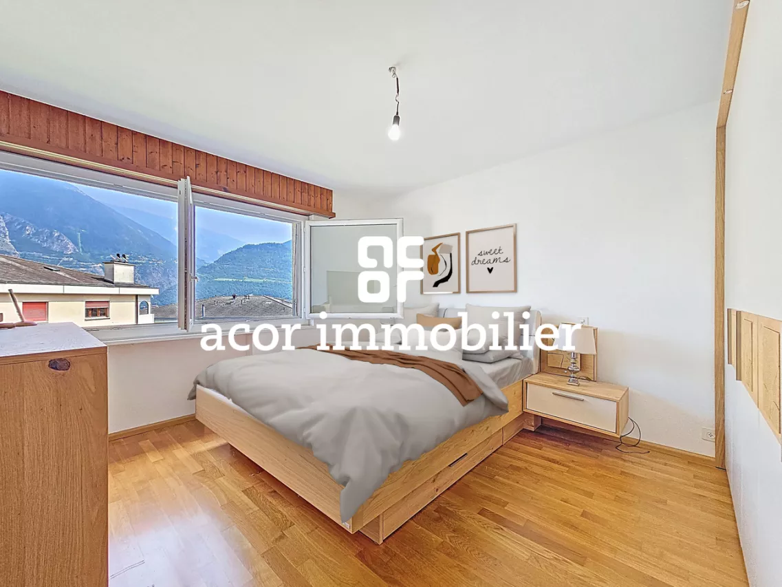 Sierre - Villa familiale de 5½ avec vue panoramique