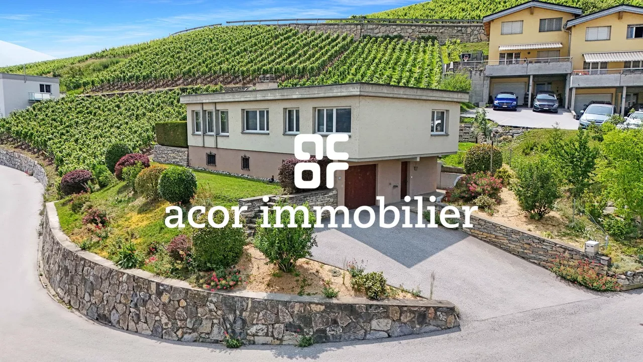 Sierre - Villa familiale de 5½ avec vue panoramique
