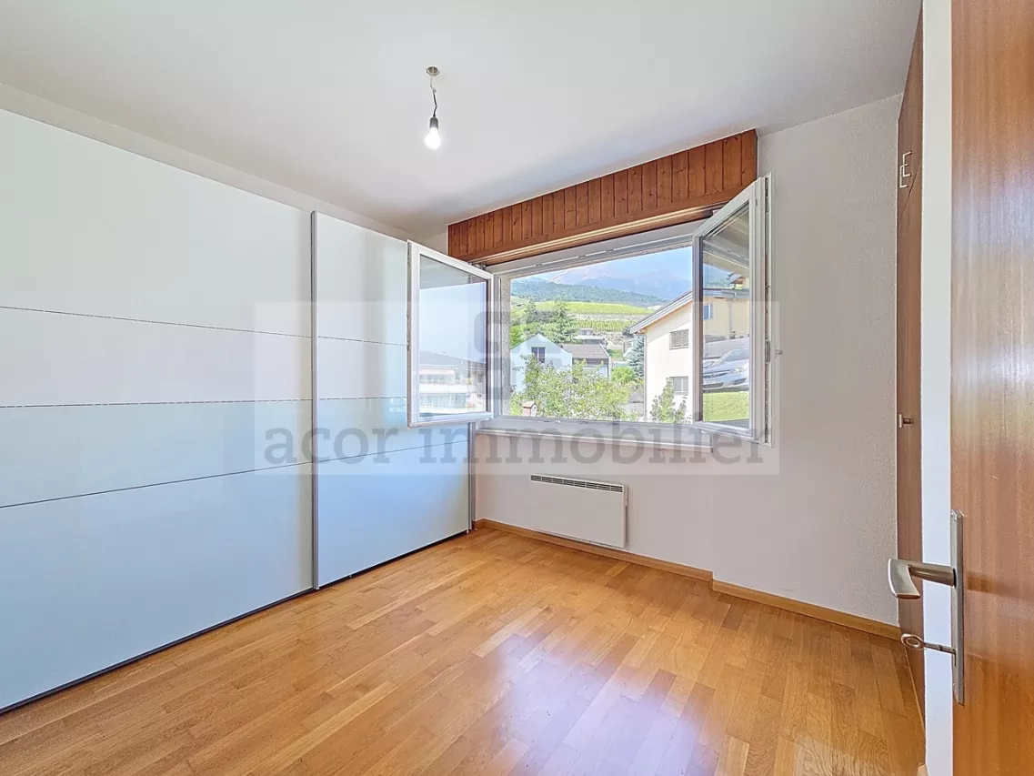 Sierre - Villa familiale de 4½ avec vue panoramique