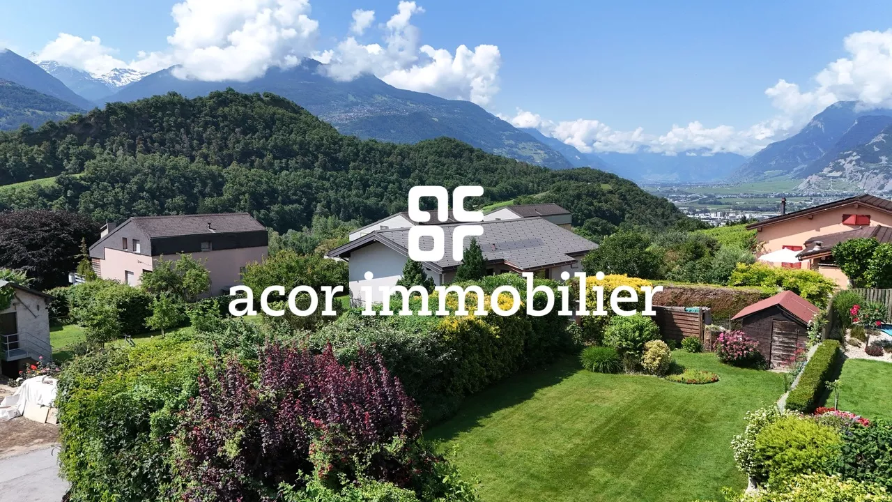 Superbe villa avec studio indépendant à Savièse!