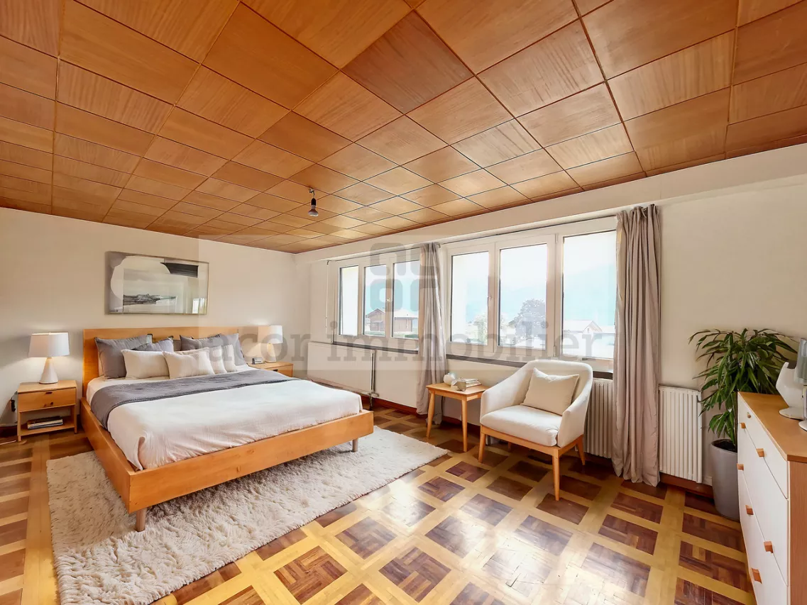 OPPORTUNITE: Appartement avec cachet et vue sur les hauts de Conthey