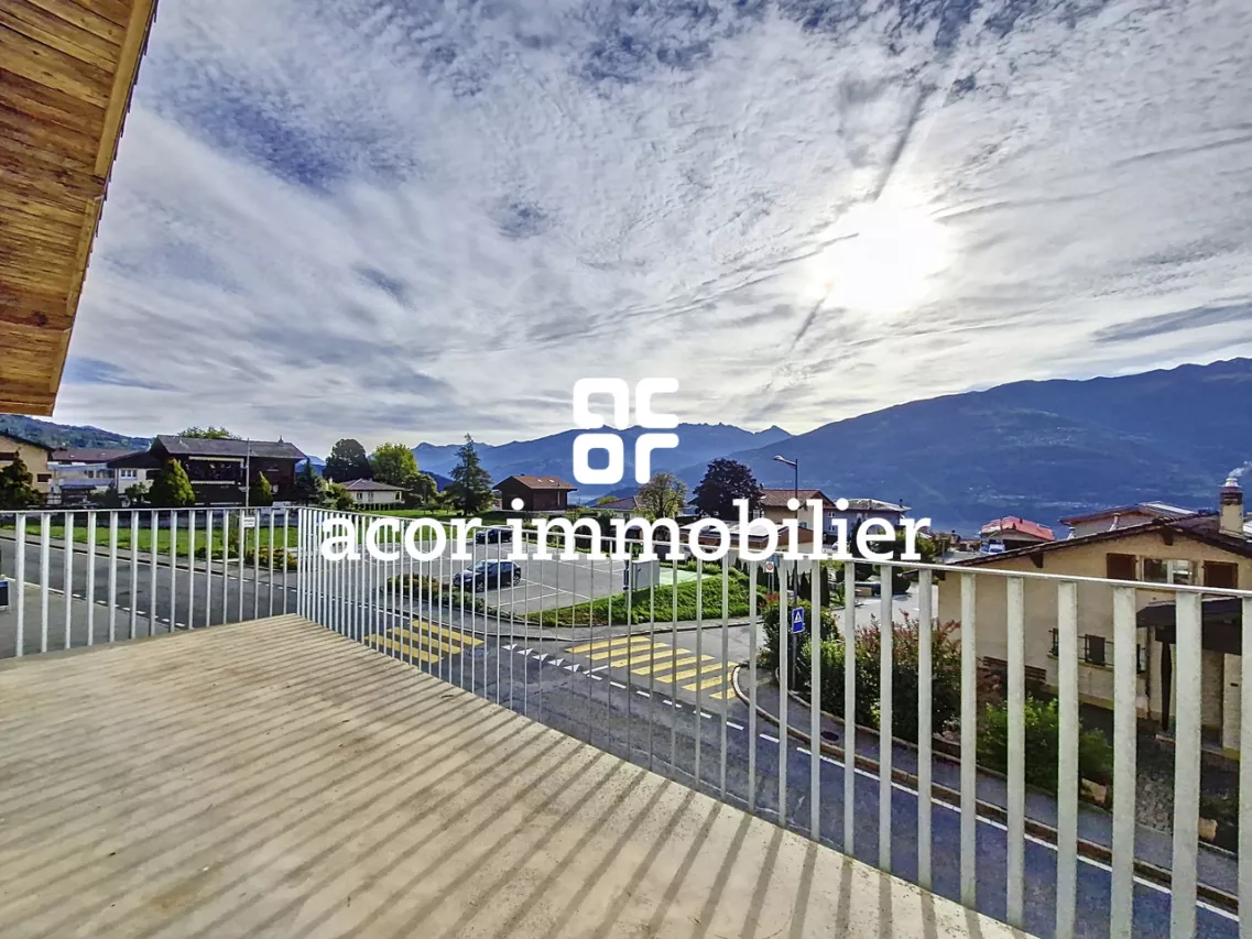 OPPORTUNITE: Appartement avec cachet et vue sur les hauts de Conthey