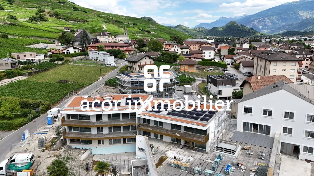 EXCLUSIVITE: 3.5 pièces - Promotion Résidence Le Domaine à Vétroz!
