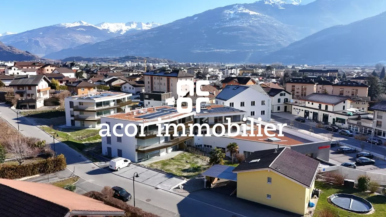 EXCLUSIVITE: 3.5 pièces - Promotion Résidence Le Domaine à Vétroz!