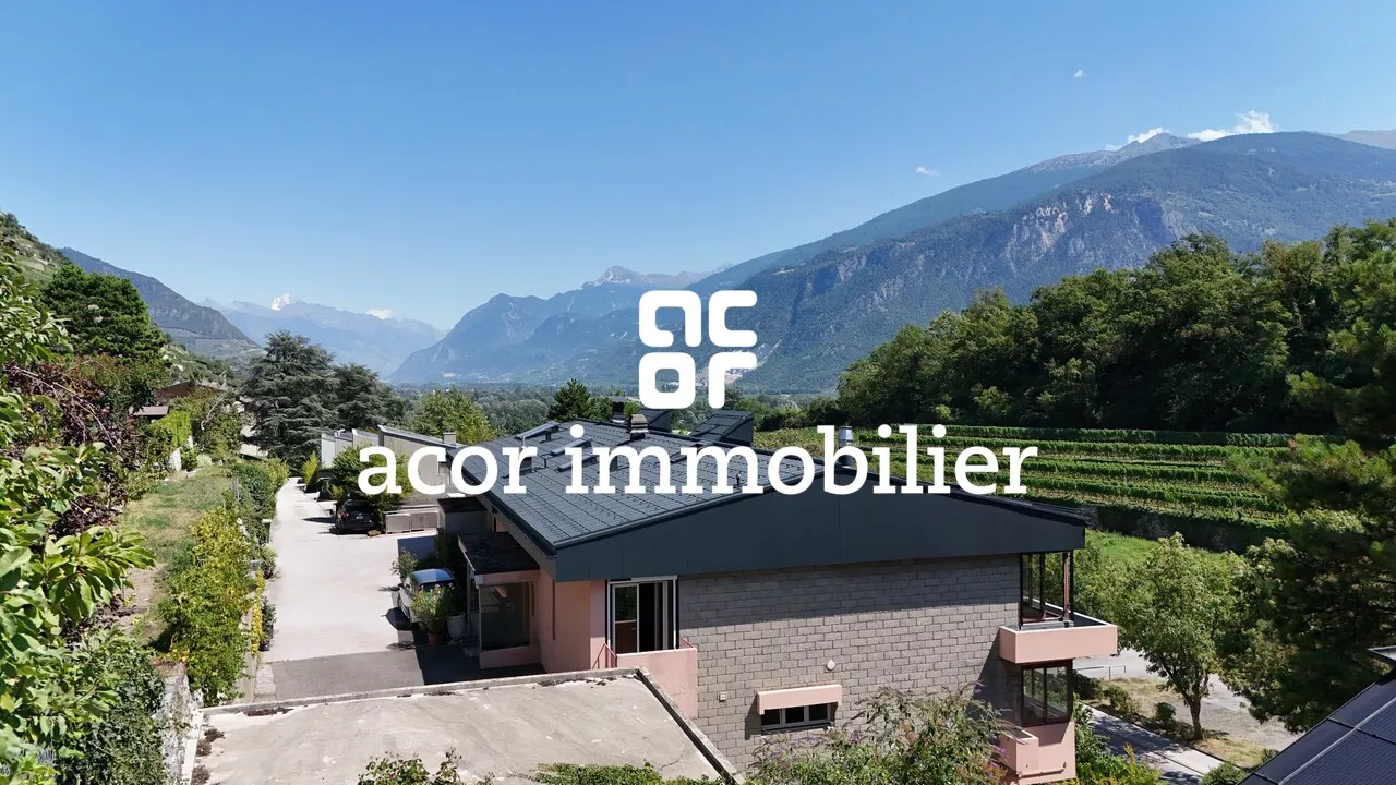 Sion - Maison familiale 7½ dans le quartier de Platta