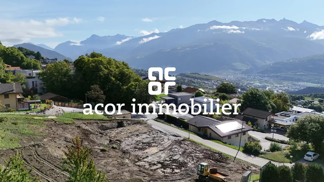 Nouveau projet exclusif : 3 villas modernes à Savièse!
