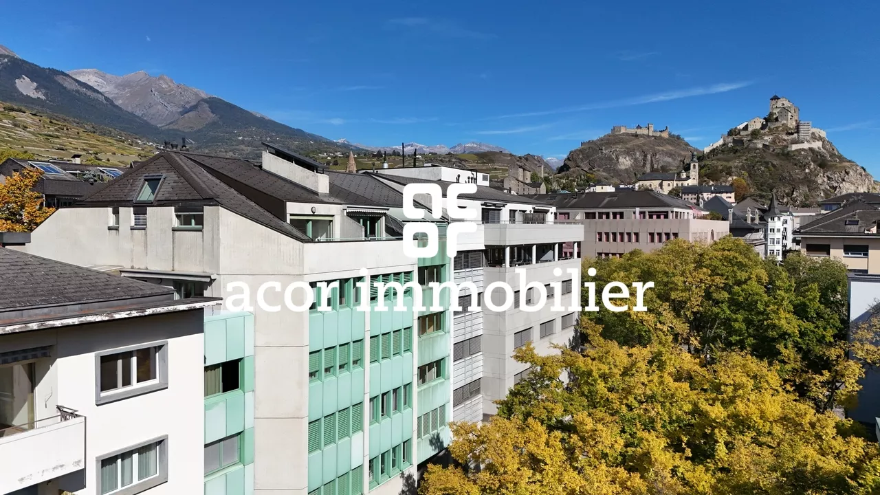 Vivez au coeur de Sion dans un appartement lumineux et au calme