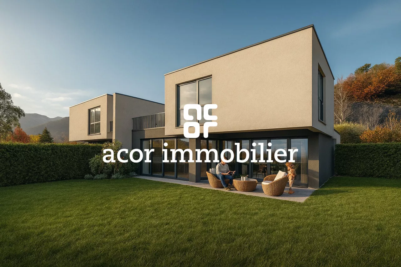 Nouvelles villas contemporaines à Granges