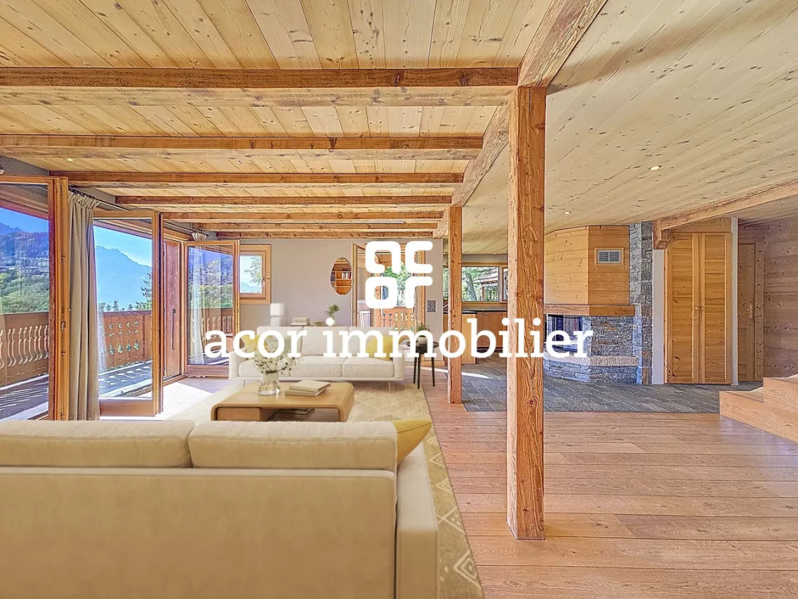 Chalet réconfortant avec vue imprenable sur les montagnes
