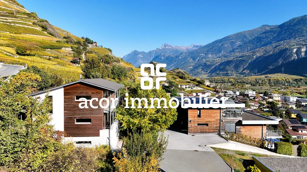 Saint-Léonard - Villa d'architecte nichée dans les vignes