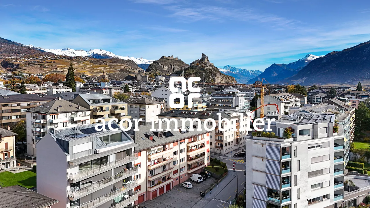 Charmant 4.5 pièces rénové au coeur de Sion