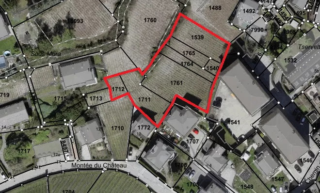 Magnifiques parcelles à vendre à Sierre - Situation privilégiée