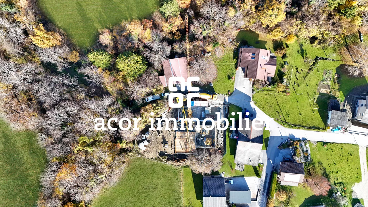 Maison jumelée en construction à Ayent!