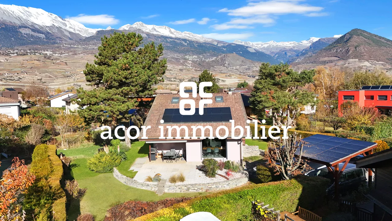 Maison familiale rénovée avec gôut à Bramois!