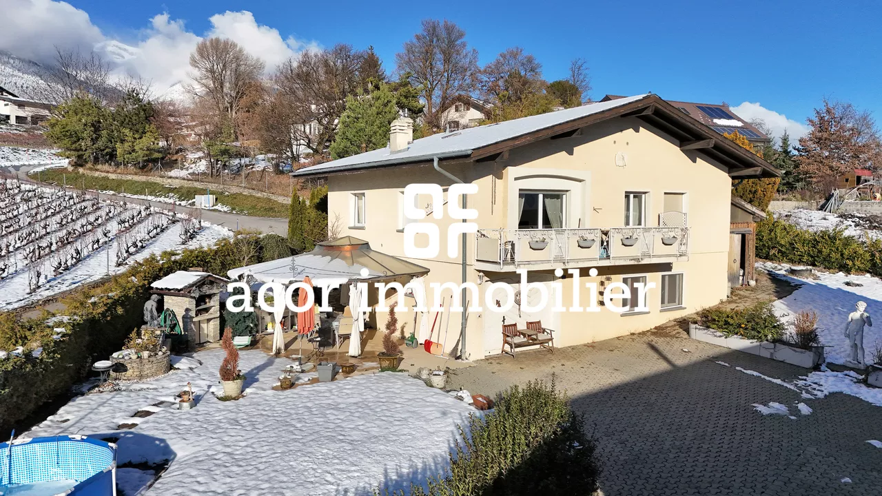 Charmante maison familiale à Coméraz, Grimisuat!